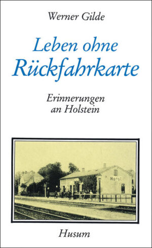 Leben ohne Rückfahrkarte - dieser Titel meint, daß das Land der Kindheit und Jugend, daß die Tage, die der Autor in dem holsteinischen Horst verlebt hat, hinter ihm liegen und nichts sie zurückbringen kann. Doch damit fordert er beinahe bewußt zum Widerspruch auf: Denn ob er über Reisen nach Hamburg schreibt, über sein Dorf, seine Familie, ob der Leser ihm auf seinem Lebensweg über Kindergeburtstage, Schulanfang, Einschulung auf der Bismarck-Schule oder den Einstieg ins Studium folgt, ob die „Horster Politik“ in Schilderungen über Helden und Heldenverehrung, über Soll und Haben und den Volksempfänger zum Durchbruch kommt: es ist kaum vorstellbar, daß es gelingen könnte, die Tage der Kindheit plastischer vor dem Leser wieder aufstehen zu lassen, als es Gilde in seinem Buch gelungen ist. „Trotz aller guten Vorsätze“, meint der Autor, „werde ich in diesem Bericht sicherlich etwas besser wegkommen, als meine Zeitgenossen mich empfanden. Auch sind Irrtümer nicht ausgeschlossen (aber bestimmt selten). Doch bin ich sicher, das Bild unseres Lebens zur damaligen Zeit ziemlich genau gezeichnet zu haben.“