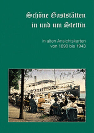 Stettin war einst eine wohlhabende Handelsstadt, mit dem größten Ostseehafen, flächenmäßig die drittgrößte Stadt Deutschlands. Das spiegelt sich auch in der Vielfalt der Gaststätten und dem Reichtum ihrer Ausstattung wider. Die Ansichtskarten sind so angeordnet, dass der Leser einen Rundgang durch die Stadt macht, der am Hauptbahnhof beginnt, über den Paradeplatz führt, zu den Ausflugslokalen an der Oder in Züllchow, Frauendorf und Gotzlow und weiter durch den Eckerberger Wald, und schließlich wieder in Stettin, auf dem Kaiser-Wilhelm-Platz, endet. Wer die Stadt kennt, wird hier vieles wiederentdecken und (wieder) über die Ausstattung mancher Hotels, Wein-, Bier-, und Likörstuben, Cafés und "Automatenrestaurants" staunen.