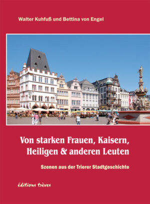 Trier - die älteste Stadt Deutschlands, das Rom des Nordens. Eine Stadt mit neun Weltkulturerbestätten und jährlich bis zu fünf Millionen Besucherinnen und Besuchern. Das wäre alles nichts ohne die Menschen, die Gesichter dieser Stadt. Mehr als zwanzig Jahrhunderte lang schrieben sie bis heute Trierer Geschichte: Alltägliches und Weltgeschichtliches. Von Kaisern, Heiligen, Bösewichtern, Hexen, Mördern, Armen und Reichen, Frauen, Männern, Jungen und Alten. Wir schauen zurück auf historische Gestalten und private Szenen aus ihrem Leben. Zumindest wie sie gelebt und gehandelt haben könnten. Menschen in Trier, von der Spätantike bis zum Beginn des 19. Jahrhunderts, als die Metropole Trier in die Moderne aufbricht.