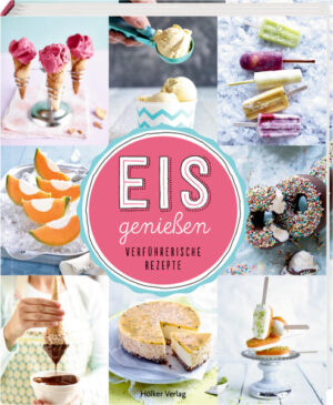 Ob als Erfrischung an heißen Sommertagen, edles Dessert oder als kleine Belohnung für zwischendurch - Eis schmeckt hausgemacht einfach am besten! Neben cremigen Klassikern, fruchtigen Sorbets und ausgefallenen Sorten gibt es in diesem kultig gestalteten Buch Parfaits, coole Eisdrinks und beeindruckende Spielereien wie Frozen Cheesecake, Tiramisu-Eistorte, Eis-Donuts und Mohneis-Soufflé. Dazu: Viele Rezepte für knusprige Eiswaffeln, süße Toppings und leckere Soßen.