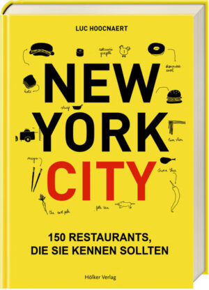 Exotisch, vielfältig, immer wieder neu: Das ist New York. Dieser Food-Reiseführer stellt Ihnen 150 Restaurants und ihre Spezialitäten vor und zeigt, welche kulinarischen Highlights Sie auf keinen Fall verpassen dürfen: Denn ohne Cronuts bei Dominique Ansel, Knishes bei Yonah Schimmel oder Onomakoyaki im Shalom Japan probiert zu haben, sollten Sie New York nicht verlassen!