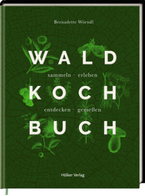 Wälder tun einfach gut: Hier kann der Mensch entschleunigen, sich erden und inspirieren lassen. Wie vielfältig der Wald auch als Speisekammer ist, zeigen die besonderen Rezepte von Bernadette Wörndl. Ob Waldbeeren, Fichtenwipfel, Holunderblüten, Pilze oder Wild - zu jeder Jahreszeit bietet die Natur ein neues Aromenspiel. So lässt sich der Wald mit allen Sinnen genießen!