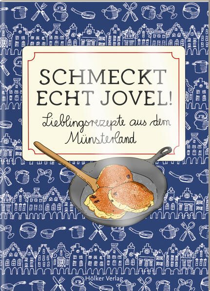 Die besten Rezepte für Münster-Fans! Wenn es draußen mal wieder regnet und die Glocken läuten, dann ist es Zeit für Köstlichkeiten aus der Münsteraner Küche. Töttchen, Westfälisches Blindhuhn oder Münsterländer Struwen – die besten Rezepte aus der Stadt der hunderttausend Leezen wärmen jedem Westfalen das Herz. Frengeln nach Münsteraner Art! $ Ein Rezeptheft im praktischen Karten-Format $ Das perfekte Geschenk für alle Heimatverliebten und Zugezogenen $ Mit klassischen Rezepten aus dem Münsterland