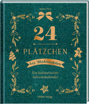 24 köstliche Plätzchen-Rezepte für den Advent! Schoko-Schneemänner, Zitronensternchen oder Apfel-Lebkuchen - 24 himmlische Naschereien versüßen uns die Zeit bis Weihnachten und erfüllen die Küche mit wunderbarem Plätzchenduft. Zarte Kokosflocken umhüllen köstliches Konfekt und schneeweißer Zuckerguss verziert die Leckereien: ein Wintertraum auf dem Plätzchenteller!