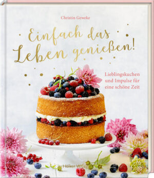 Ein Stück vom Glück Genieße mit diesem wunderschönen Backbuch kleine Glücksmomente mit köstlichen Lieblingskuchen: Ob klassisch, fruchtig oder schokoladig - diese Torten, Kuchen und Cupcakes versüßen dir den Tag und sorgen mit einer duftenden Tasse Kaffee für eine entspannte Auszeit. Das perfekte Geschenk für Geburtstag, Muttertag oder die beste Freundin!