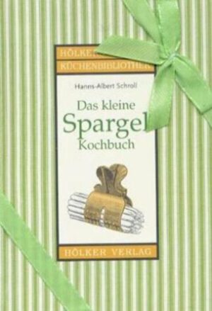 Jedes Jahr wird sie von Liebhabern freudig und sehnsüchtig erwartet: die Spargelsaison. Lassen sie sich mit dem Titel aus der Reihe "Hölkers kleine Küchenbibliothek" inspirieren und verwöhnen Sie sich und Ihre Lieben mit neuen Spargelgerichten.