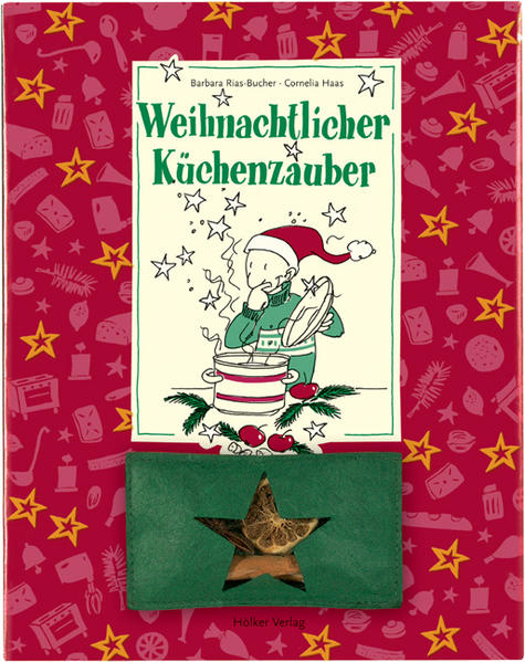 Haben Sie so richtig Lust auf weihnachtliches Zaubern in der Küche? Dann lädt die Autorin Barbara Rias-Bucher Sie dazu ein, Familie und Gäste nach einem ausgedehnten Winterspaziergang beim Adventskaffee mit Winterwaldtorte und Christstollen zu verwöhnen. Oder versüßen Sie sich die blaue Stunde der Abenddämmerung mit Bratäpfeln und Orangenpunsch. Viele klassischen Plätzchen- und Lebkuchenrezepte für den bunten Teller und die schönsten Geschenkideen aus der adventlichen Küchenwerkstatt - von Pralinen bis zu aromatisiertem Öl - verführen zum Ausprobieren. Und auch für die Festtage bietet dieses Buch viele inspirierende Rezepte: Sie reichen vom berühmten Heringssalat für Heiligabend über Anregungen für das festliche Weihnachtsmenü bis zum entspannten Brunch mit Freunden am 2. Weihnachtstag. Lassen Sie sich dabei von den liebevollen Zeichnungen der Illustratorin Cornelia Haas und dem beigefügten Dufttäschchen gleich in die passende Stimmung versetzen.