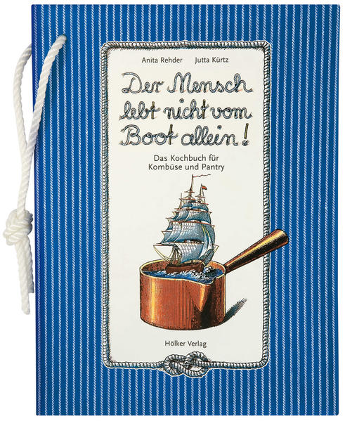 Neben einem großen Rezeptteil von Anita Rehder, Journalistin und erfahrene Tourenseglerin, gibt es viele Praxisinfos zur Ausstattung der Pantry und zum Kochen an Bord. Die Besonderheit des Buches aber sind die zwischen die Kapitel eingestreuten, von Jutta Kürtz gesammelten historischen Texte. Da geht es um die wahre Herkunft des Labskaus, um die "Bewohner" von Schiffszwieback, die Küchengeheimnisse des Smutjes, den Speiseplan und die Ladelisten für die Verköstigung der Crew. Zitate aus historischen Originaldokumenten, die teilweise auch abgebildet sind, runden die Texte ab.