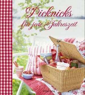 Jede Jahreszeit ist Picknickzeit! Dieses Buch präsentiert 25 tolle Rezepte kombiniert mit stimmungsvollen Deko-Ideen rund ums Jahr: Wenn die ersten warmen Sonnenstrahlen auf eine blühende Wiese locken, werden neben bunten Sandwiches und Salaten auch warme Decken und Kissen eingepackt. Im Sommer kommen Wraps, Chicken Wings & Co. in den Picknickkorb und dann geht es zum Strand. An sonnigen Herbsttagen ist der Feuerkorb im Gepäck und es werden Stockbrot und Äpfel am behaglichen Feuer geröstet. Und im Schnee wird der Schlitten mit heißen Köstlichkeiten beladen und auf geht's zum Winterpicknick.