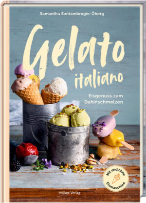 Italienischer Eisgenuss ganz einfach selbst gemacht! Mit über 50 Rezepten und bewährten Tipps und Tricks lassen sich die verschiedensten Eiskreationen im Handumdrehen in der eigenen Küche zubereiten und gelingen mit und ohne Eismaschine garantiert. Ob klassische Geschmacksrichtungen wie Schokolade, Pistazie und Kokosnuss oder ganz neue Lieblingssorten wie fruchtiges Brombeersorbet oder cremiges Karottenkucheneis: Dieses Buch bringt Ihnen perfektes italienisches Gelato direkt nach Hause. Einfach delizioso!