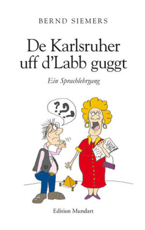 Fremde Sprache, schwere Sprache. Das gilt auch für den Dialekt. Da gibt es oft sogar kleine, manchmal ganz feine Wortschöpfungen, die selbst Eingeborene nicht immer verstehen. Da muss ein kleiner Sprachlehrgang her. Fürs Karlsruher Vokabular. Hier ist er. „Wenn dir was fehle tut, dann musch halt ebbes suche. Un wenn des e Word isch, dann guggsch aifach nooch: Do in dem Wörderbichle