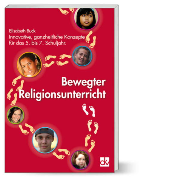 Die Arbeitshilfe der bekannten Musik- und Religionspädagogin sowie Erfinderin der Konzeption des Bewegten Religionsunterrichts, Elisabeth Buck, lädt Lehrkräfte der Sekundarstufe ein, mit ihren Jugendlichen geminsam Neuland zu betreten in Lernräume des körperlichen Erlebens, Fragens und Kommunizierens. Die Begegnung mit einem Thema des Religionsunterrichts anhand körperlicher und spielerischer Erfahrungen kann bei Kindern und Jugendlichen andere Sichtweisen eröffnen und neue Zugänge schaffen. Was kann ich z.B. tun, wenn sich meine Probleme vor mir auftürmen wie der gewaltige Goliat vor dem kleinen David? Die Unterrichtsideen sind für alle Schulformen geeignet: In der Mittelschule vermag das Lernen mit dem Körper Sprachhürden zu überwinden, auf dem Gymnasium wird durch das Bewegungsspiel eine Metapher neu entdeckt oder die Dramaturgie eines alten biblischen Textes weiterentwickelt. Das Buch bietet viele Ideen, die Ergebnisse der körperlich erarbeiteten Themen auf kreative Weise als Hefteintrag sichern. Außerdem stehen Materialien zu einzelnen Themenblöcken als Download zur Verfügung. Das Konzept wird in neun Themenfeldern entfaltet: 1. Wer bin ich? 2. Gott, wer bist du? 3. Abraham-eine Freundschaftsgeschichte zwischen Gott und Mensch 4. Die Zehn Gebote-Lbensräume der Freiheit 5. David-Verantwortung und Gefahren von Macht 6. Jesus von Nazareth 7. Passion und Ostern 8. Martin Luther und die Reformation 9. Fremden begegnen