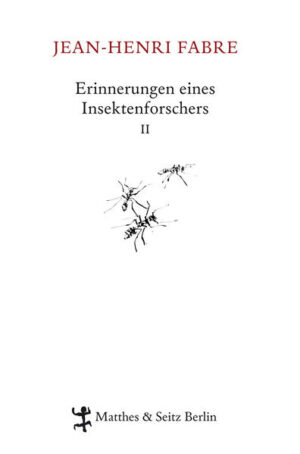 Warmherzig und voller Lebensklugheit widmete sich Jean-Henri Fabre ein Leben lang der Erforschung von Insekten. Dabei entstanden seine »Erinnerungen«, ein literarisches Meisterwerk, eine gleichermaßen poetische wie genaue Naturbetrachtung und eine Liebeserklärung an die Insektenwelt. So resümierte Fabre in hohem Alter: »Ich glaube nicht an Gott, ich sehe ihn«. Nach Band I, der im März erschien, folgt nun Band II der »Erinnerungen eines Insektenforschers« von Jean-Henri Fabre in der erstmals vollständig auf Deutsch erscheinenden zehnbändigen Gesamtausgabe.