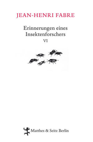 Der sechste Band der insgesamt zehnbändigen Gesamtausgabe der ›Erinnerungen eines Insektenforschers‹ enthält Episoden u.a. über den Mondhornkäfer, den Mistkäfer, das Heupferd, die Feldheuschrecke, die Grille, den Schmetterling, den Weißstirnwarzenbeißer und die Pinienprozessionsspinnerraupe. »Fabre schickt seine Leser auf literarische Insektensafaris, auf Reisen, wie man sie von Gulliver und anderen unglaublich geschrumpften Männern und Kindern kennt.« — Ulrich Baron