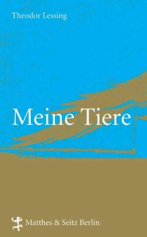 Humorvolle Tierportraits Dieses Buch, seit 1926 nie wieder erschienen und jetzt um Nachträge des Autors erweitert, zählt zu den schönsten Bücher Theodor Lessings. Die darin versammelten meisterhaften literarischen Miniaturen sind geistreiche, seelen- aber auch humorvolle Tierportraits, die Lessing als Ausgangspunkt zu überraschenden Reflektionen über den Menschen und die Welt dienen. Der Leser wird nach der Lektüre dieser Portraits viele Tiere - und viele Menschen - mit neuen Augen sehen: Kaninchen, Katzen, Spatzen, Schwalben, weiße Mäuse, Stare, Truthähne, Hunde und Wölfe, Ameisen, Hyänen, Frösche, Flöhe, Pferde, Tauben, Wespen und Bienen.