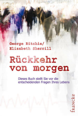 Im Kriegsjahr 1943 stirbt der angehende Armeearzt George Ritchie an den Folgen einer Grippe. Und kehrt ins Leben zurück. Seine Reise in die unsichtbare Welt dauert nur wenige Minuten. Doch was er dort sieht und erlebt, revolutioniert sein "zweites Leben": Als lebenshungriger junger Mann, der mit dem christlichen Glauben nichts am Hut hat, steht er Christus gegenüber. Nichts bleibt, wie es war. Ein Augenzeugenbericht von den "letzten Dingen", die diesen Namen nicht verdienen. Sie sind der Auftakt zum wahren Leben.