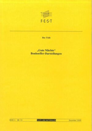 Die vorliegenden Texte sind in den Jahren 2000 bis 2008 auf Anfrage entstanden. Kreise, die über Dietrich Bonhoeffer mehr oder weniger vorinformiert waren, wollten Genaueres über ihn hören. Die Anordnung der Texte folgt den Lebensstadien.