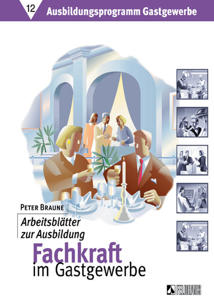 Für das 1.-2. Ausbildungsjahr. - Das Konzept des Ausbildungsprogramms hat sich seit 1980 bewährt, es wurde zum Standardwerk. Bei der Entwicklung der Neuauflage haben Verlag und Autor der didaktischen Gestaltung besondere Beachtung geschenkt. Durch die Neuordnung der Ausbildung wird vieles anders - Lernen bleibt einfach. Ein Plus für Lehrende und Lernende, ein Plus für den Gast, der im Mittelpunkt steht. Um allen Beteiligten die betriebliche Ausbildung im Gastgewerbe auch nach dem aktualisierten Berufsbild zu vereinfachen, bleibt es dabei: Jedes Lernziel des inhaltlich vorgeschriebenen Ausbildungsrahmenplans bildet einen Abschnitt in den beiden Teilen, aus denen das Ausbildungsprogramm besteht. Die Arbeitsblätter helfen bei Anwendung und Kontrolle der erworbenen Kenntnisse und Fertigkeiten im jeweiligen Handlungsfeld durch sinnvolle Vorgaben für Ausbildungsarbeiten mit Raum für Ergebnisse, Projektvorschläge für Einzel- und Gruppenarbeiten sowie Prüfungsfragen mit Lösungsschlüssel. Ausbildungsleitfaden und Arbeitsblätter ergänzen einander und bilden zusammen die optimale Grundlage für den Erfolg bei der Ausbildung. Durch die Form als Loseblattwerk im übersichtlichen A4-Format im stabilen Ordner können eigene Aufzeichnungen oder betriebsspezifische Unterlagen eingeheftet werden. Verbände und Institutionen des Gastgewerbes befürworten die Konzeption und empfehlen das Ausbildungsprogramm.