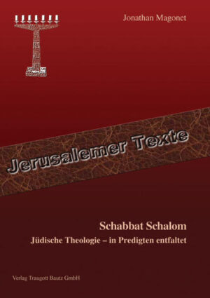 Der Reichtum der Hebräischen Bibel erschließt sich nicht auf den ersten Blick. Ihre Texte erfordern eine Interpretation, die ohne theologische Kompetenz nicht möglich ist. Nur auf dieser Grundlage ist es möglich, sie angemessen zur Sprache zu bringen. Biblische Texte zu Gehör zu bringen, sie in die Lebenswirklichkeit von Jüdinnen und Juden sprechen zu lassen, ist Aufgabe jüdischer Predigt. In Schabbatpredigten nimmt jüdische Theologie somit konkrete Gestalt an. Dabei ist jüdische Theologie-wie jede andere Theologie auch-immer durch den Kontext geprägt, in dem sie erarbeitet und zur Sprache gebracht wird. Es ist die Aufgabe jüdischer Theologie, in jeder Zeit und in jedem gesellschaftlichen und kulturellen Kontext jeweils neu zu formulieren, was die Aussagen der Hebräischen Bibel für Menschen jüdischen Glaubens bedeuten. In diesem Buch legt Rabbiner Professor Dr. Dr. Jonathan Magonet, der ehemalige Direktor des Leo-Baeck-College in London, Schabbatpredigten vor, die er geschrieben hat und die im Radio ausgestrahlt worden sind. Diese Predigten sind herausragende Beispiele dafür, wie diese Aufgabe wahrgenommen werden kann. Da diese Predigten im Radio ausgestrahlt worden sind, haben sie auch vielen nicht-jüdischen Hörerinnen und Hörern Einblicke in die Welt der Hebräischen Bibel sowie in deren Bedeutung für das Leben gegeben. Somit sind sie auch eine jüdische Einladung zum interreligiösen Dialog. Diesem Buch sind somit nicht nur jüdische Leserinnen und Leser zu wünschen, sondern auch nicht-jüdische. Dr. Hans-Christoph Goßmann Direktor der Jerusalem-Akademie