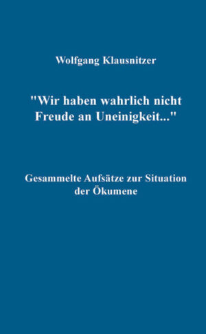 Die ökumenischen Dialoge haben zu bemerkenswerten Annäherungen der verschiedenen Kirchen und christlichen Gemeinschaften geführt. Der Sammelband gibt Erläuterungen zur Geschichte der ökumenischen Bewegung, zum Profil der christlichen Kirchen und zum augenblicklichen Diskussionsstand in den beiden Grundthemen des katholisch-lutherischen Gespräches, der Rechtfertigung des Sünders und der Stellung der Kirche (einschließlich des Problemfeldes des Papstamtes) im Heilsplan Gottes. Eine Entdeckungsreise durch das manchmal wenig kartierte Land der Ökumene. Der Verfasser: Wolfgang Klausnitzer, Professor für Fundamentaltheologie und Theologie der Ökumene an der Katholisch-Theologischen Fakultät der Universität Bamberg und Ökumenereferent der Erzdiözese Bamberg.