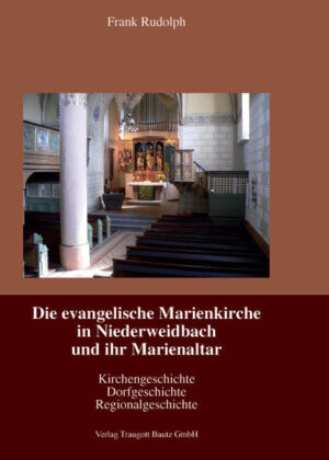 Inhaltsverzeichnis DANK Gliederung 1. Einleitung 2. Die Entwicklung des Dorfes Niederweidbach 2.1 Einleitung 2.2 Ersterwähnung Niederweidbachs 2.3 Christianisierung 2.4 Bistum, Archidiakonat, Archipresbyterat 2.5 Zehnt 2.6 Send 2.7 Reichsgut, Reichskirche, Speyer 2.8 Konradiner und Gleiberger 2.9 Die Grafen von Solms 2.10 Altenkirchen, Groß-Altenstädten, Erda 30 3. Die Wehrkapelle (um 1300) 3.1 Das Alter des Turms 3.2 Die Verwendung des Turms 3.3 Hatte der alte Turm ein Schiff? 3.4 Frömmigkeit und Volksglaube im Spätmittelalter1 3.5 Köln-Leipziger-Handelsstraße 4. Die Kirche 1498 4.1 Das Dorf 4.1.1 Das Dorf zwischen 1350 und 1500 4.1.2 Die Bevölkerung 4.1.3 Relais- und Raststation 4.1.4 Die Solmser Grafen 4.1.5 Die Tauferlaubnis 4.1.6 Graf Philipp von Solms-Lich 4.2 Das Bauwerk 4.2.1 Spätgotische Kirchen und spätgotische Kunst 4.2.2 Das Kirchenschiff 4.2.3 Maße der Kirche 4.2.4 Langhaus 4.2.5 Gewölbe 4.2.6 Konsolsteine der Rippen (Rippenkonsolen, Kragsteine) 4.2.7 Schlusssteine 4.2.8 Säulen 4.2.9 Fenster 4.2.10 Südportal 4.2.11 Wendeltreppe und Dachraum 4.2.12 Chorraum 4.2.13 Krypta 4.2.14 Kirchenvorplatz und ehemaliger Friedhof 4.3 Kirche St. Maria 4.4 Wallfahrtsstraße und Wallfahrtskirche 4.4.1 Religiös begründete Mobilität 4.4.2 Die Wallfahrt nach Santiago de Compostela 4.4.3 Die Wallfahrt nach Marburg 4.4.4 Die Wallfahrt nach Köln 4.4.5 War die Marienkirche eine Wallfahrtskirche? 5. Herrschaftsgebiete und Landeskirche 5.1 Die Reformation in Deutschland, in Hessen (und im Hinterland) 5.2 Die Reformation in Wetzlar (und im Archipresbyterat) 5.3 Die Reformation in Solms-Hohensolms 5.4 Die Reformation in Solms-Braunfels und der Wetterauer Grafenverein 5.5 Die Reformation in Nassau-Dillenburg 5.6 Die Reformation in Nassau-Weilburg 5.7 Die Reformation in Niederweidbach und Entstehung der Kirchengemeinde 5.8 Kirchliche Verwaltung und Konsistorium 5.9 Zu Hessen-Marburg 1567 5.10 Zu Hessen-Kassel 1604 5.11 Zu Hessen-Darmstadt 1629 5.12 Veränderungen durch die Rheinbundakte 1806 und Napoleon 1815 5.13 Agende und Gesangbuch 5.14 Preußisch-Österreichischer Krieg 1866 5.15 Konsistorialbezirk Wiesbaden 1866/1867 5.16 Evangelische Kirche in Nassau 1925 5.17 Kirchengemeinde im Nationalsozialismus 1933-1945 5.18 Evangelische Kirche in Hessen und Nassau 1945/1949 6. Umbaumaßnahmen und Restaurierungen 6.1 Einbau eines Marienaltars zwischen 1516 und 1520 6.2 Einbau der Kanzel 1568 6.3 Einbau einer Empore 1608 6.4 Arbeiten an Kirche und Turm 1748 6.5 Neugestaltung des Chores durch Einbau der Orgel 1752 6.6 Neuer Turmhelm im 19. Jahrhundert 6.7 Kirchentüren um 1830 6.8 Innenrenovierung 1894-1895 6.9 Anschaffung eines Kirchenofens 1909 6.10 Instandsetzungsarbeiten am Kirchturm 1932 6.11 Arbeiten am Kirchturm 1952? 6.12 Innenrenovierung 1953-1955 6.13 Ideale Innenansicht einer Dorfkirche 1955 6.14 Neueindeckung des Kirchendachs 1960/1962 6.15 Flächiger Innenanstrich 1963 6.16 Außenrenovierung 1965 6.17 Arbeiten an Heizung und Turm 1977-1981 6.18 Mikrofonanlage 1983 6.19 Verhandlungen über die Baulast 1986-1988 6.20 Außenrenovierung 1989-1992 6.21 Innenrenovierung 1995-1998 6.22 Errichtung von Parkplätzen vor der Kirche 2002-2005 7. Die Kirchenausstattung 7.1 Taufbecken (frühgotisch) 7.2 Sakramentshäuschen/Wandtabernakel (gotisch) 7.3 Kanzel (1568) 7.4 Empore (1608) 7.5 Die Bilder der zwölf Apostel an der Empore 7.6 Gestühl und Stühle 7.7 Der Triumphbogen und seine Symbole 7.8 Orgel 7.9 Altar 7.10 Raum hinter dem Altar 7.11 Abendmahls- und Taufgeräte 7.12 Paramente 7.13 Hahn auf dem Kirchturm 7.14 Turmuhren 7.15 Glocken 8. Der Marienaltar 8.1 Die Tafeln 8.1.1 Die Flügel des Altars 8.1.2 Der linke Flügel außen: Marias Besuch bei Elisabeth und Zacharias 8.1.3 Der rechte Flügel außen: Tempelgang der Maria (Darstellung Marias) 8.1.4 Der rechte Flügel innen: Himmelfahrt und Krönung Marias 8.1.5 Der linke Flügel innen: Die Heilige Sippe (Donatorentafel) 8.1.5.1 Heilige Sippe 8.1.5.2 Die Deutung der Personen 8.1.6 Die Entwicklung der Theorien zur Datierung und zum Maler 8.1.7 Der Maler Hans Döring 8.2 Der Schrein und die Statuen 8.2.1 Der Schrein 8.2.2 Die Figuren/Statuen 8.2.3 Der Künstler 8.2.4 Maria mit dem Kind 8.2.5 Der Heilige Jakobus 8.2.6 Der Heilige Nikolaus 8.3 Die Geschichte des Altars 8.3.1 Der erste Altar vor 1498 8.3.2 Die Reformation und die Bilder 8.3.3 Die Bemalung der Empore mit Aposteln 8.3.4 Der Einbau der Orgel in den Chor 1752 8.3.5 Die Beschreibung von 1781 8.3.6 Die Franzosen und die Edelsteine 1796 8.3.7 Zusammenstellung im 19. Jahrhundert? 8.3.8 Die Beschreibung von 1841 8.3.9 Der Auftrag von Firniss 1843 8.3.10 Die Beschreibung von 1843/1844 8.3.11 Die Beschreibung von 1880 8.3.12 Die Erläuterungen von Münzenberger 1885 8.3.13 Die Beschreibung von 1926 8.3.14 Versuche, den Altar auszuleihen und abzukaufen 8.3.15 Die Restaurierung 1938 8.3.16 Sicherung gegen Kriegsschäden 1939 8.3.17 Wertvolles Kulturgut aus kirchlichem Besitz 1954 8.3.18 Die Restaurierung 2003-2005 8.3.19 Fazit 9. Die Kirche als Versammlungsort im Dorf 10. Zusammenfassung 11. Anhang 11.1 Zeittafel zum Dorf und zur Kirche 11.2 Literatur 11.3 Abkürzungen 11.4 Register der Orte und Namen