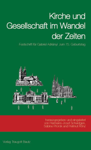 Einleitung der Herausgeber I. Mittelalter Wolfgang Lippmann Friedrich II. von Hohenstaufen-der Kaiser als Künstler oder Kunst als imperiales Herrschergebaren? Gisela Muschiol und Regina Illemann Elisabeth von Ungarn Udo Arnold Von Venedig nach Marienburg II. Rheinland Pater Marcel Albert OSB Petrus Herster, Mönch von Brauweiler und Abt des Wiener Schottenstiftes Michael Klöcker Das ›katholische Milieu‹ als historische Forschungsperspektive-mit besonderer Berücksichtigung der Rheinlande Helmut Rönz Kultursminister und Dorfpfarrer Andreas Klaes Pfarrer Albrecht Bernardi (1887-1964) III. Westfalen Ernst Dassmann Anna Katharina Emmerick Reimund Haas Von Georg Schreiber († 1963) zu Alois Schröer († 2002) Hermann-Josef Scheidgen Die nachn'apoleonischen westfälischen Erzbischöfe von Köln und der rheinische Karneval IV. Deutschland Martin Schlemmer Gustav Adolf zu Hohenlohe-Schillingsfürst Christopher Beckmann Wir wollen doch menschenwürdiger leben Bernhard Stasiewski Adolf Kardinal Bertram-Bischof Graf von Preysing-Bischof Clemens von Galen Michael F. Feldkamp ›Luxus der Stille‹-Sakraler Raum im Parlament V. Europa Heinrich Walle Die portugiesischen Entdeckungsreisen als Beispiel für den Übergang vom kosmozentrischen zum anthropozentrischen Weltbild Rudolph B. Trabold ›Salvator mundi‹ und der Vertrag von Tordesillas Anna Sobczak Der Großpolnische Aufstand im Spiegel der Posener Zeitungen ›Kurier Poznánski‹ und ›Dziennik Poznánanski‹ (27.12. 1918-16.02.1919) VI. Rezeption des Zweiten Vatikanums Franz Norbert Otterbeck Bergson, seine Schüler und ›das Konzil‹ Heino Sonnemans Tantum aurora est Christoph Weber ›Meine Überzeugungen sind die des alten Weibes, das im Winkel der Kirche seine Gebete murmelt‹ VII. Theologiegeschichte Karl Josef Rivinius Die Enzyklika ›Pascendi dominici gregis‹ vom 8. September 1907 und Adolf von Harnacks Stellungnahme Michael Schulz Der herunter-kommende Gott VIII. Sozialethik Lothar Roos Aufbrüche, Krisen, neue Hoffnungen-60 Jahre Glaube, Kirche und Geselschaft Rudolf Uertz Die Sozialethik der orthodoxen Kirche Martin Lohmann Exklusivität für alle! Manfred Lütz Die Kirche und die Kinder Elmar Nass Normativer Humanismus und/oder normativer Individualimus IX. Gesellschaftspolitik Jürgen Aretz Von der ›Bonner Republik‹ zur ›Berliner Republik?‹ Winfried Holzapfel Was ist eine Universität? Lothar Theodor Lemper Die demografische Revolution Bibliographie von Gabriel Adriányi Herausgeber, Autorinnen und Autoren