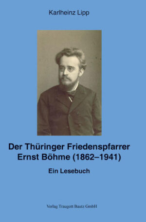 Der Thüringer Friedenspfarrer Ernst Böhme (1862-1941) gehörte zu den wichtigsten Friedenspfarrern des Kaiserreichs. Dies ist das erste Buch über den überwiegend unbekannten Friedenstheologen aus Jena. Das Lesebuch vermittelt anhand von Quellen einen anschaulichen Einblick in sein Friedensengagement und sein Friedensdenken. Von 1894 bis 1920 bezog Böhme konsequent Stellung gegen den Krieg und unterschied sich dadurch deutlich von vielen seiner Kollegen. Er organisierte den 1. Deutschen Friedenskongress in Jena 1908, entwickelte interessante friedenspädagogische Positionen, warnte vor dem Ersten Weltkrieg und publizierte von 1916 bis 1919 ein Gemeindeblatt. In den ersten Jahren nach 1918 zog Böhme eine kritische Bilanz einer militarisierten Kirche des Kaiserreichs. Dr. Karlheinz Lipp ist Studienrat und Historiker (Schwerpunkt: Historische Friedensforschung)