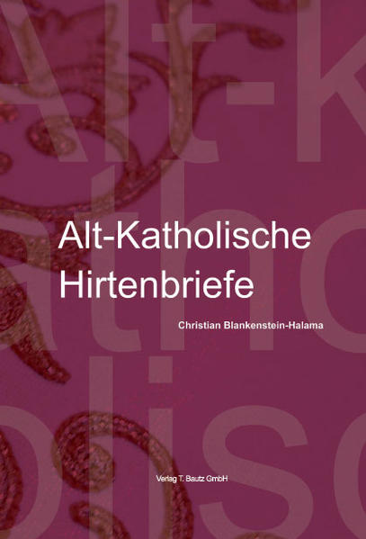 Inhalt Ein Wort zuvor von Erich Ickelsheimer Vorwort des Herausgebers Bischof Schindelar Bischof Schindelar Lebensbild Hirtenwort 1922 Hirtenbrief 1924 Bischof Tüchler Bischof Robert Tüchler-Lebensbild Hirtenbrief 1930 Hirtenbrief 1933 Hirtenbrief 1936 Hirtenbrief 1939 Bischof Török Bischof Dr. Stefan Török-Lebensbild Hirtenbief 1944 Hirtenbrief 1946 Hirtenbief 1947 Hirtenbrief 1950 Hirtenbrief 1968 Hirtenbrief 1971 Bischof Hummel Bischof HR Nikolaus Hummel-Lebensbild Hirtenbrief/Kirchliches Rundschreiben 1974 Hirtenbrief/Kirchliches Rundschreiben 1980 (Zum 25. Jahrestag des Staatsvertrags-Abschlusses) Hirtenbrief/Kirchliches Rundschreiben 1980 (Adventzeit) Hirtenbrief/Kirchliches Rundschreiben 1986 Anhang Geschichte der Alt-Katholischen Kirche Österreichs Bemerkungen zur Identität der Alt-Katholischen Kirche Österreichs