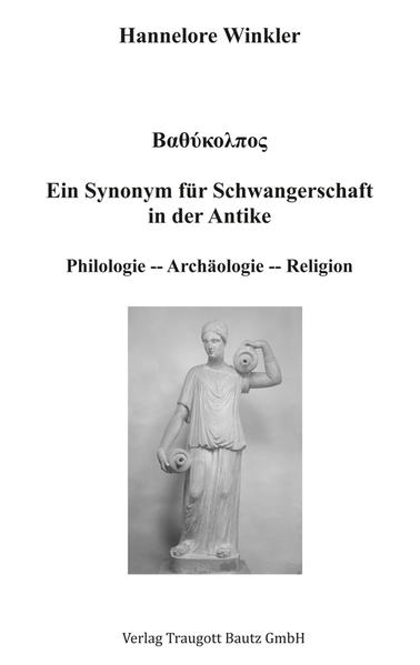 In der griechischen Literatur findet sich das Wort "βαθύ ολπος" zur Zustandsbeschreibung einer Frau. Das Adjektiv zielt auf die Metamorphose des Mädchens vom geschlechtsreifen Kind zur verheirateten Frau, bis hin zur Mutterschaft. "Bαθύ ολπος" tritt auffälligerweise immer dann in Erscheinung, wenn sich der Kontext auf Erschaffen und Hervorbringen bezieht. Kleinkunstwerke von schwangeren und gebärenden Frauen wurden schon in der Eiszeit ab 33.000-18.000 v. Chr. gestaltet. Aus der Zeit ab ca. 6.000 v. Chr. wurden im Vorderen Orient und in Kleinasien weitere dickleibige, schwangere Frauen in Kleinstformat gefunden (Tiermenschen). Anhand der schwangeren Figurinen-Funde kann gezeigt werden, daß ab 4151 v. Chr. eine neue, schlankere Menschenrasse in Erscheinung tritt (Adamiten oder Indoeuropäer). In der Klassischen Antike des 1. Jahrtausends v. Chr. wird der Vorgang Schwangerschaft nicht mehr direkt dargestellt. Junge Mütter werden allenfalls mit einem lockeren untergürteten Chiton abgebildet. Wenn der Gürtel sehr tief um die Hüften getragen wird und nicht sichtbar ist, kann der darüber fallende Gewandbausch auf Schwangerschaft hindeuten.