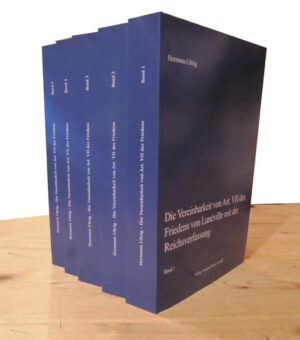 Die Vereinbarkeit von Art. VII des Friedens von Lunéville mit der Reichsverfassung | Bundesamt für magische Wesen