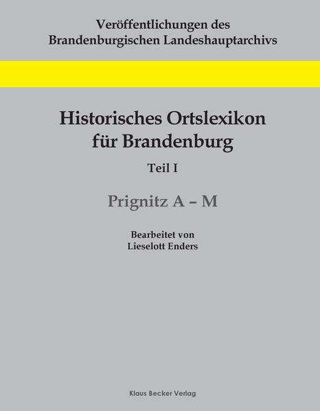 Historisches Ortslexikon für Brandenburg