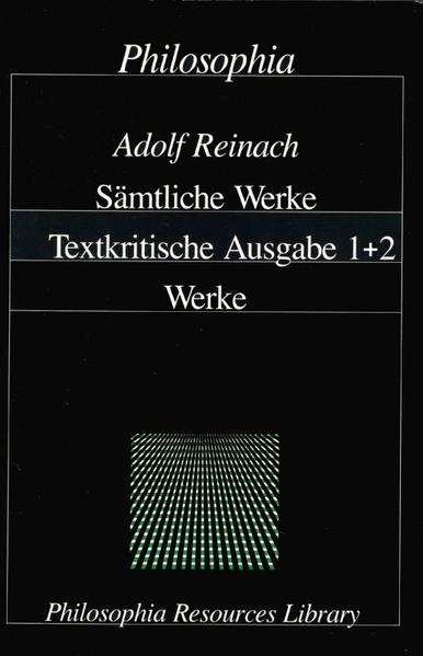 Reinach, stark von den Arbeiten des frühen Husserl beeinflusst, wandelte Husserls phänomenologische Methode in eine eigene streng analytische Methode um, die er insbesondere auf Probleme der Logik und der Wissenschaftstheorie, der Rechtsphilosophie und der Psychologie anwandte. Die zentrale Rolle des Begriffs der Sachverhalte in Reinachs Philosophie erinnert an die formale Ontologie in Wittgensteins Tractatus. Reinachs bedeutendster Beitrag jedoch ist enthalten in seinem Werk Die apriorischen Grundlagen des bürgerlichen Rechts (1913) und darüber hinaus in der detaillierten Analyse der a priori—struktur des Versprechensaktes. Diese Analyse beruht auf einer sorgfältig ausgearbeiteten phänomenologischen Theorie der Sprechakte, die die späteren Theorien von Austin und Searle vorwegnimmt und teilweise sogar über sie hinausgeht. Der vorliegende Nachdruck ist erweitert durch ein englischsprachiges Vorwort von John F. Crosby, der genau und ausführlich die Elemente von Reinachs Methode und deren Verwandtschaft mit den Methoden der zeitgenössischen analytischen Philosophie darlegt. Der Nachruf von Edmund Husserl nach Reinachs tragischem Tod an der Westfront im Jahr 1917 beschließt den Band.