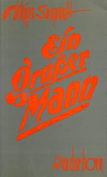 Die Geschichte eines besessenen Erfinders und rücksichtslosen Unternehmers im Frankreich der 1920er Jahre, zu der Soupaults Großonkel Louis Renault als Vorbild diente. Mit genauen Beobachtungen und prägnanten Details schildert Philippe Soupault die Karriere des Automobilkönigs Lucien Gavard, die gesellschaftlichen Verhältnisse der 1920er Jahre und das flotte Leben der Pariser Bourgeoisie zwischen Pferderennen und Gartenfesten. Nur die streikenden Arbeiter der Gavard'schen Fabriken und der schwarze amerikanische Tenor Putnam bringen eine unzulässige Verunsicherung in dieses großbürgerliche Dasein. Die französische Originalausgabe erschien 1929. Von Ré Soupault übersetzt, erscheint dieser Roman zum ersten Mal in deutscher Sprache.