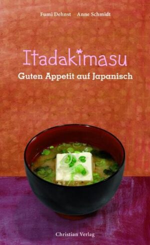 Die Gerichte, die in japanischen Haushalten tagtäglich gekocht werden, sind allesamt schnell und unkompliziert zuzubereiten. Wenn Sie die Gerichte aus diesem Buch wie Misoramen (Nudelsuppe), Reis mit Lachs und grünem Tee, Sushitorte oder Chicken Teriyaki authentisch und einfach zu Hause nachkochen wollen, brauchen Sie kein Spezialgeschäft. Ob echt Japanisch mit Fisch, Fleisch, Gemüse, Ei, Tofu, Reis oder Salat - verwöhnen Sie Ihre Freunde mit einem typischen Menü oder sich selbst zum Lunch mit einer Bentobox.