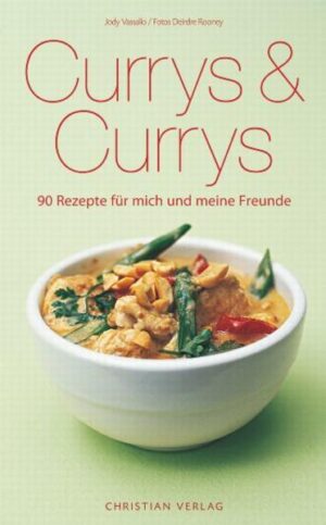 Willkommen in der wunderbaren Welt der Currys! Hühnchen süßsauer mit Mango für die Freunde, Lammkeule mit Kardamom und Aprikosen für die Schwiegereltern, Muscheln mit Chili und Zitronengras für Fischliebhaber und Rindfleischcurry mit Kürbis oder Tofu-Spieße mit Satay-Sauce für die Curry-Party. Das alles verfeinert mit selbst gemachten Gewürzmischungen, Curry- und Würzpasten - besser und einfacher geht's nicht!