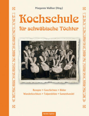 1911 fand in Gönningen, einem kleinen Ort am Fuße der Schwäbischen Alb im Wiesatztal, ein Wanderkochkurs statt. Davon ist das originale Kochbuch für Hilda Wagner in akkurater Sütterlin-Schrift erhalten geblieben. Diese Sammlung feiner, alter Koch- und Backrezepte wird nun, mehr als hundert Jahre später, erstmals veröffentlicht. Es geht in diesem besonderen Buch nicht nur ums Kulinarische. Unterhaltsame Texte erzählen von der außergewöhnlichen Tradition des weltweiten Gönninger Samenhandels und der Geschichte der berühmten Gönninger Tulpenblüte, die bis in die heutige Zeit jedes Jahr im Frühling tausende Besucher anzieht. Margarete Walliser und ihren Mitautoren, dem Politikwissenschaftler Paul Ackermann, dem Mittelalterarchäologen Tilmann Marstaller, dem Archivar Roland Brühl, dem Kultur-wissenschaftler Friedemann Schmoll und der Ärztin und Homöopathin Yvonne Höflinger gelingt es in diesem Buch, Historisch-Kulturelles aufleben zu lassen und aus spannenden Blickwinkeln neu zu erzählen.