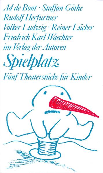 "Im SPIELPLATZ findet der Deutschlehrer das aktuelle Stück, das er als Ganzschrift im Unterricht lesen kann, im SPIELPLATZ findet aber auch der Theaterlehrer heute jenes Stück, das er morgen gemeinsam mit den Schülern auf die Bühne bringen kann. Die Reihe ist nicht nur einmalig auf dem Buchmarkt, sondern sie dient auch einer breiten Leserschaft. Die Reihe ist und bleibt die wichtigste Publikation für die zeitgenössische Dramatik des Kinder- und Jugendtheaters." (Henning Fangauf, Praxis Deutsch) Ad de Bont, "Dussel & Schussel". Staffan Göthe, "Eine NAcht im Februar". Friedrich Karl Waechter, "Der Teufel mit den drei goldenen Haaren". Volker Ludwig / Reiner Lücker, "Dicke Luft".