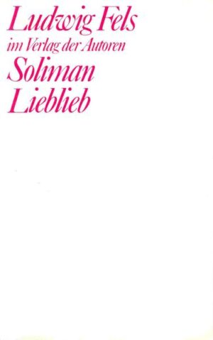 In SOLIMAN zeigt Ludwig Fels eine Gesellschaft, deren erotische Phantasien durch die fazinierende Fremdheit eines Schwarzen erregt werden, die aber alles Fremde letztlich hasst. "Gemessen an den Kriegen ist das stillste Schlachtfeld das Liebeslager", schreibt Fels über das andere hier veröffentlichte Stück, LIEBLIEB: ein Stück über zwei Außenseiter und zugleich eine Liebesgeschichte über die verzweifelte und hoffnungslose Suche nach dem Glück.