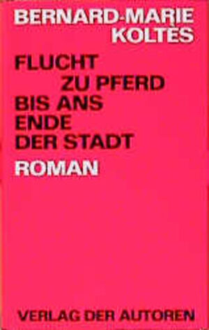 Als Bernard-Marie Koltès' Roman 1984 in Frankreich erschien, war die Kritik begeistert. Man fand in dieser Prosa die gleiche Stimmung, die gleichen Figuren und Geschichten, die den Dramatiker Koltès zum Kultautor hatten werden lassen. Auch hier entwirft er eine Welt, die bevölkert ist von kriminellen Underdogs, Verrückten auf Urlaub und Ausbrechern aus gutem Hause, eine Welt, in der Küsse und Bisse nur schwer zu unterscheiden sind.