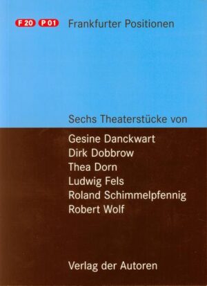 Gesine Danckwart, "Meinnicht". Dirk Dobbrow, "Paradies". Thea Dorn, "Bombsong". Ludwig Fels, "Tillas Tag". Roland Schimmelpfennig, "Vorher/Nachher". Robert Wolf, "Frankfurt-New York oder Das Einstein-Podolky-Rosen-Experiment". Diskurs: Politik, Gesellschaft, Künste - Soziale Verwerfungen und die bürgerliche Mitte. Diskurs: Crossover und Authentizität - Die Künste und der veränderte mediale Blick.