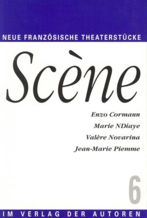 Die Anthologie SCÈNE stellt einmal jährlich die besten und wichtigsten neuen Theatertexte aus Frankreich vor und bietet damit einen repräsentativen Überblick über die aktuellen Tendenzen des französischen Theaters. Valère Novarinas "Theater der Ohren" DER ROTE URSPRUNG führt die Sprache wieder auf sich selbst und zu einer Autonomie zurück, die sich nicht einfach der Sinnhaftigkeit ergibt. Seine Passion für Sturzbäche von Namen, seine langen Wortspiralen oder Sprachgirlanden kommen auch in Der rote Ursprung zur Geltung - ein oft witziges, immer rauschhaftes Theater, das man hörend lesen sollte. Wie Novarina, so schreibt auch die junge Autorin Marie NDiaye nicht ausschließlich fürs Theater, feierte dort aber gerade in der vergangenen Saison einen großen Erfolg mit PAPA MUSS ESSEN. Ihr Stück führt nicht nur Figuren unterschiedlicher Hautfarbe und Sprachwelten zusammen, sondern sorgt auch für ein explosives Gemisch von Ideologie und Illusion, von Selbstbetrug und Selbstbestätigung. Dabei erzählt sie die Geschichte einer schwierigen Liebe, einer problematischen Vaterschaft und verlassenen Familie. Der belgische Autor Jean-Marie Piemme spitzt in UM DIE WURST den schäbigen kleinen Rassismus seines Stückpersonals pointiert, nie plakativ zu. In den zwei miteinander konkurrierenden Metzgereien, einer belgischen und einer arabischen, geht es "um die Wurst" - und immer noch um mehr. Enzo Cormanns WEITER STURM schließlich führt seine Figuren von der Straße wieder ins Theater zurück: Ein alter Burgschauspieler hatte sich auf dem Höhepunkt seiner Kunst irgendwann ins "Exil" davongestohlen, nun stöbert ihn ein junger Bewunderer auf. Cormann verwebt kunstvoll Gegenwart und Vergangenheit, mit ebenso großem Sinn für die erzählte Geschichte wie die lebendige Historie. Enzo Cormann, "Weiter Sturm". Marie NDiaye, "Papa muss essen". Valère Novarina, "Der rote Ursprung". Jean- Marie Piemme, "Um die Wurst".