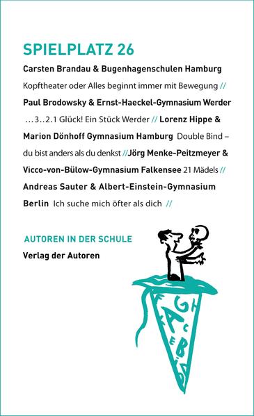 Theater und Theatralität gehören zu den prägenden Erfahrungen des kulturellen Lebens. Die Schule hat das erkannt und behandelt das Drama nicht länger nur als literarische Grundform. Sie thematisiert das Theater in seiner ganzen Breite. In diesem projektorientierten Unterricht spielt auch das szenische und kreative Schreiben eine wichtige Rolle. Lehrer, aber auch Theaterautoren, vermitteln den Schülern Techniken, sich in Wort und Schrift, in Dialog und wörtlicher Rede auszudrücken. In der Gestaltung von Szenen und Figuren nehmen die Schüler fremde Perspektiven ein, eignen sich den "anderen Blick" und soziale Kompetenzen an. In Spielplatz 26 sind gelungene Textbeispiele aus der Zusammenarbeit zwischen Autoren und Schülern vereint. Sie basieren auf den Ergebnissen des bundesweiten Projektes "TAtSch - TheaterAutoren treffen Schule", das seit 2009 vom Kinder- und Jugendtheaterzentrum in der Bundesrepublik Deutschland in Zusammenarbeit mit dem Deutschen Literaturfonds durchgeführt wird. Namhafte Autorinnen und Autoren des Kinder- und Jugendtheaters standen den Schulen jeweils für ein Jahr als Paten zur Verfügung. Im Unterricht, in Blockstunden oder anlässlich von Projekttagen fanden Paten und Schüler zusammen, um in einer Werkstatt "Szenisches Schreiben" gemeinsam Theaterszenen zu entwickeln, die dann an der Schule inszeniert wurden. Der Band versammelt beispielhafte Ergebnisse des Projektes - Stücktexte wie auch Materialien zu deren Entstehung -, als Anregung zum Nachahmen und Nachspielen. Carsten Brandau & Bugenhagen-Schule Hamburg "Kopftheater oder Alles beginnt immer mit Bewegung", Paul Brodowsky & Ernst-Haeckel-Gymnasium Werder ".3.2.1 Glück! Ein Stück Werder", Lorenz Hippe & Marion Dönhoff Gymnasium Hamburg "Double Bind - du bist anders als du denkst", Jörg Menke-Peitzmeyer & Vicco-von-Bülow-Gymnasium Falkensee "21 Mädels", Andreas Sauter & Albert-Einstein-Gymnasium Berlin "Ich suche mich öfter als dich"