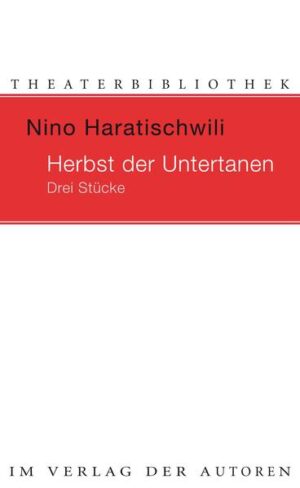 Drei neue Stücke der georgischstämmigen Autorin, die mit ihren Dramen und Romanen (DAS ACHTE LEBEN. FÜR BRILKA) große Erfolge feiert: DAS JAHR VON MEINEM SCHLIMMSTEN GLÜCK. Eine Frau erwacht verletzt im Wald. Gegenüber: ein verunfallter Wagen, und darin, regungslos: ein Mann. Die Frau hat ihr Gedächtnis verloren. Nur das Lied 'Gloomy Sunday' aus dem Autoradio scheint eine Spur zum Puzzle ihrer Identität und zu einer bitteren Liebesgeschichte zu sein. Nach und nach kehren die Erinnerungen zurück. Doch es sind solche, mit denen sich schwer leben lässt. HERBST DER UNTERTANEN. Eine herrschaftliche Villa irgendwo auf der Welt. Seit Wochen tobt ein Bürgerkrieg. Über den Verbleib des Hausherrn, des ersten Mannes im Staat, ist nichts bekannt. Auch die Hausangestellten haben die Flucht ergriffen - bis auf eine altgediente Köchin, die Haushälterin und eine junge Aushilfe. Abgeschnitten von der Außenwelt sind die drei Frauen auf sich gestellt. Alte Vorurteile und neue Rivalitäten brechen sich Bahn