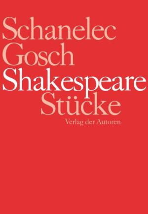 Die Shakespeare-Übersetzungen von Angela Schanelec und Jürgen Gosch haben schon jetzt Theatergeschichte geschrieben. Entstanden sind sie in langjähriger künstlerischer Zusammenarbeit zwischen dem Regisseur und der Filmemacherin, beginnend 1997 mit der Neuübersetzung von EIN SOMMERNACHTSTRAUM. Auch als Gosch seine größten Theatererfolge feierte, stand ihm Schanelec als Übersetzerin zur Seite. Legendär: die MACBETH-Produktion am Düsseldorfer Schauspielhaus (Inszenierung des Jahres beim Berliner Theatertreffen 2006). Durch die enge Verzahnung von Übersetzungsarbeit und Probenprozess gewannen die Texte an Pointiertheit, Spielbarkeit und Direktheit - so auch bei HAMLET, über den Matthias Bischoff in der FAZ bemerkte: „Zu den Vorzügen dieser Übersetzung gehört, dass sie jedwedes Deklamieren nahezu unmöglich macht. Selbst all die berühmten zu Tode gerittenen Sentenzen kommen hier so beiläufig und unabgenutzt daher, dass man meint, man höre sie zum ersten Mal.“ Außerdem enthält der Band: WAS IHR WOLLT, WIE ES EUCH GEFÄLLT und VIEL LÄRM UM NICHTS. Heute zählen diese Fassungen zu den meistgespielten überhaupt - u.a. bei den Salzburger Festspielen, am Residenztheater München, Schauspielhaus Bochum, Schauspielhaus Graz oder Staatsschauspiel Dresden.