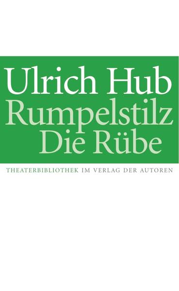 In seinen neuen Kinderstücken hat Ulrich Hub zwei bekannte Märchen für die Bühne adaptiert: RUMPELSTILZ - Die Müllerstochter und der Königssohn sind der Stolz ihrer Eltern. Im Prahlen mit den Leistungen ihrer Kinder überbieten die Erwachsenen einander. Seine Tochter könne sogar Stroh zu Gold spinnen, behauptet schließlich der Müller. Derart unter Druck gesetzt, gelingt dem Mädchen zwar das Wunder, aber nur dank fremder Hilfe. Sie und der Königssohn können heiraten. Nun sind sie diejenigen, die bestimmen. Doch dann fordert Rumpelstilz seinen gerechten Anteil, und die Frage steht im Raum: Wem gehört ein Kind? DIE RÜBE - Während das „Rübchen“ in dem gleichnamigen russischen Volksmärchen erst durch gemeinsame Anstrengungen aus dem Boden gezogen werden kann, geht es in dieser gewitzten Bühnenfassung weniger um Solidarität als um Konkurrenz. Denn noch ehe die Rübe geerntet ist, streiten die Figuren schon, was damit geschehen solle, wie zu teilen wäre, und wer wiederum darüber bestimmen darf.