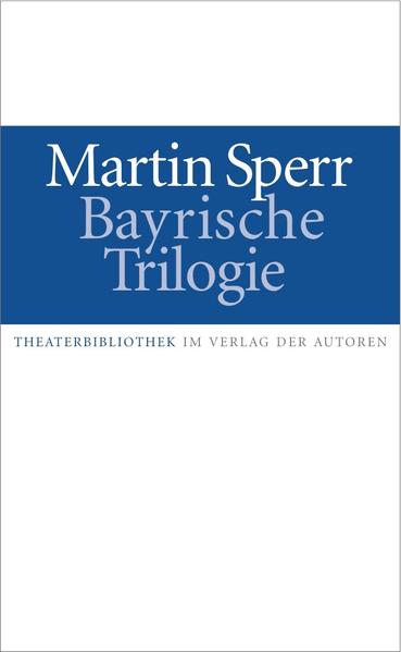 In den 60er und 70er Jahren hat Martin Sperr das Genre des Volksstücks revolutioniert und einen neuen, frischen, kritischen Ton hineingetragen. Später bezeichnete ihn Marieluise Fleißer deshalb, neben Fassbinder und Kroetz, als einen ihrer »drei Söhne«. Berühmt wurde Sperr gleich mit seinem Bühnenerstling: den 1966 uraufgeführten und zwei Jahre später verfilmten Jagdszenen aus Niederbayern. Sie bildeten den Auftakt zu der vielbeachteten BAYRISCHEN TRILOGIE, mit der der Autor die deutsche Nachkriegsgesellschaft porträtierte - vom Dorf (Jagdszenen aus Niederbayern) über die Kleinstadt (Landshuter Erzählungen) bis in die Metropole (Münchner Freiheit). Martin Sperrs Texte zeichnen sich durch ihre sprachliche Kraft, ihren »pointiert gesetzten Dialekt« (Tagesspiegel) aus. Er war von Hause aus Schauspieler, kein Theoretiker. »Ich habe nie ein Buch über Dramentheorie gelesen«, bemerkte er einmal. »Theorien zum Theater und zur Welt als solcher« lautet denn auch der augenzwinkernde Titel einer Notizkladde, die sich in seinem Nachlass fand: launige Aperçus über die Vorzüge des Theaterspielens in Bierzelten, über die Gemeinsamkeiten von Helden und Hustensaft, feine Beobachtungen zum Theaterbetrieb, zur Sprache, zur Rolle von Publikum und Schauspielern, oder auch Gedanken zur Umsetzung seiner Stücke. Erstmals veröffentlicht, runden diese Trouvaillen die im Verlag der Autoren erscheinende Neuausgabe der BAYRISCHEN TRILOGIE ab.