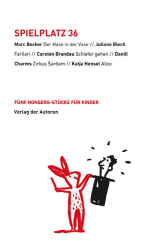 Kinder lieben Unfug. Vielleicht, weil er ihnen kleine ›Rückfälle‹ in die Zeit vor den erlernten Regeln erlaubt. Vor allem aber befriedigen Quatsch und Unsinn die kindliche Lust am spielerischen Umgang mit Sprache. Denn die Sprache und das Sprechen sind das eigentliche Betätigungsfeld des Nonsens. Für Vortrag und Bühne ist er daher wie geschaffen - hier paart sich die sprachliche noch mit der szenisch-situativen Komik. Die Ursprünge des Nonsens als literarisches Genre sind in der Lyrik zu finden. Später fand er Eingang auch in Kinderbücher und -stücke, wobei ein Hang zur kompakten, strengen Form erhalten geblieben ist. In Deutschland konnte der ›Nicht-Sinn‹ in den 1970er Jahren an den Kindertheatern Fuß fassen. Da waren bereits Jahrzehnte vergangen, seit der russische Avantgardist Daniil Charms mit "Zirkus Šardam" einen Prototyp des Nonsens für Kinder geschaffen hatte. Ihm stellt SPIELPLATZ 36 vier zeitgenössische Stücke an die Seite: Bei Marc Becker will "Der Hase in der Vase", obwohl angekündigt, partout nicht erscheinen