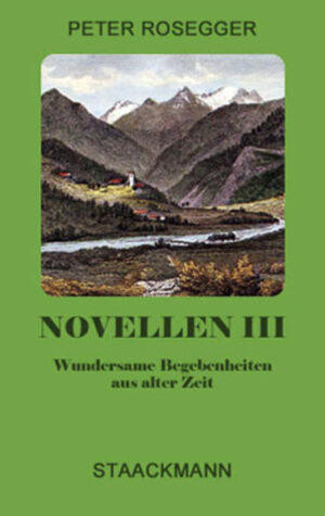 Die in drei Bänden zusammen-gestellten Novellen können jedem Rosegger-Freund wärmstens empfohlen werden.