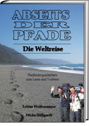 Es ist der Traum vieler Fahrtenfreunde, sich irgendwann einmal auf eigene Faust "Abseits der Pfade" in besondere Abenteuer zu stürzen und sich in die letzten unentdeckten Winkel der Erde zu wagen. Anstatt Reisebücher oder Reisekataloge zu wälzen, nutzen Micha Hilligardt und Tobias Weißenmayer das Netzwerk der weltweiten Pfadfinderbewegung. Stück für Stück schlugen sich die zwei Abenteurer vom Ring deutscher Pfadfinderverbände und vom Deutschen Pfadfinderverband durch und bereisten in einem Jahr den Globus. In Tibet lieferten sie sich tagelang eine gefährliche Verfolgungsjagd mit der chinesischen Polizei und berichten über schöne Erlebnisse mit Pfadfindern in der mongolischen Wüste, die dort das ganze Jahr über mit ihren Familien in Zelten leben. Die Erzählungen sind in vielen Kapiteln mit Bildern und Kartenmaterial versehen. Sie schildern Wildnistouren durch Neuseeland, lüften historische Geheimnisse auf der Suche nach dem Schatz der Inkas mit den örtlichen Pfadfindergruppen und berichten von der spannenden Schlacht mit Seeräubern bei Galapagos. Dieses Abenteuerbuch eignet sich besonders zum Vorlesen in der Gruppenstunde.