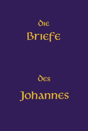 Das Buch enthält mehrere Übersetzungen der Briefe des Johannes und eine griechisch-deutsche Interlinearversion. Außerdem wird nicht nur der griechische Text zusätzlich erklärt und abgedruckt, sondern Erläuterungen zur Aussprache und zu grammatischen Formen sind beigefügt. Ein Wörterbuch macht auf den spezifisch johanneischen Gebrauch griechischer Worte bei Johnannes aufmerksam.-So wird ein Leser durch wiederholtes Befragen, Meditieren und Beten allmählich die Aussage dieses rätselvollsten und letzten Werkes des ‚Jüngers, den der Herr lieb hatte‘ auch im Urtext erleben können. Vor allem aber zeigen die vielen Übersetzungen, dass dieser oft verkannte und unbeachtete Brief eigentlich ein Grundstein eines überkonfessionellen Christentums ist, ja einer Weltreligion, die der individuellen Suche nach dem Schöpfer der Welt, dem Sinn des Lebens gilt. Der Johannes Brief ist das Vermächtnis des einzigen Jüngers und Evangelisten, der Augenzeuge des Mysteriums von Golgatha war. Obwohl dieser dritte und letzte Band der Übersetzungen des johanneischen Werkes durch Bernd Lampe seit etwa 1991/2 langsam entstanden ist, berücksichtigt er doch die Forschungsergebnisse, die 2003 in der neuesten Ausgabe der ‚Editio Critica Maior‘ veröffentlicht worden sind. Viele Varianten wurden so zugänglich, die tiefere Zusammenhänge belegen und sogar den Zahlenaufbau, sowie Vermutungen zur Entstehungszeit dieser Wortfuge begründen können.